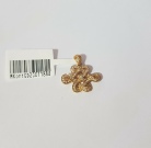 MKont Gold & Diamond Pendant 20mm-01